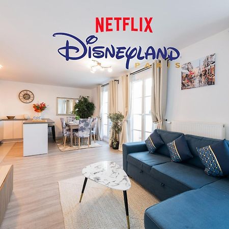 Le Cartier Appt F3, 7Mn Disneyland, Parking,Terrace Serris Ngoại thất bức ảnh
