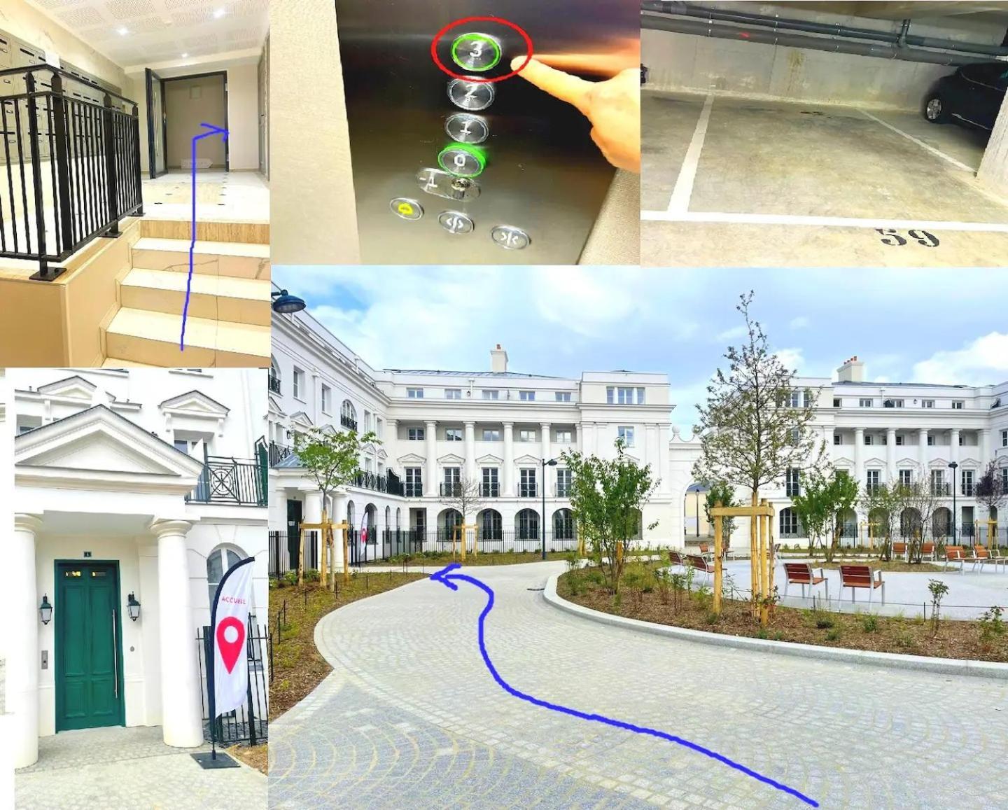 Le Cartier Appt F3, 7Mn Disneyland, Parking,Terrace Serris Ngoại thất bức ảnh