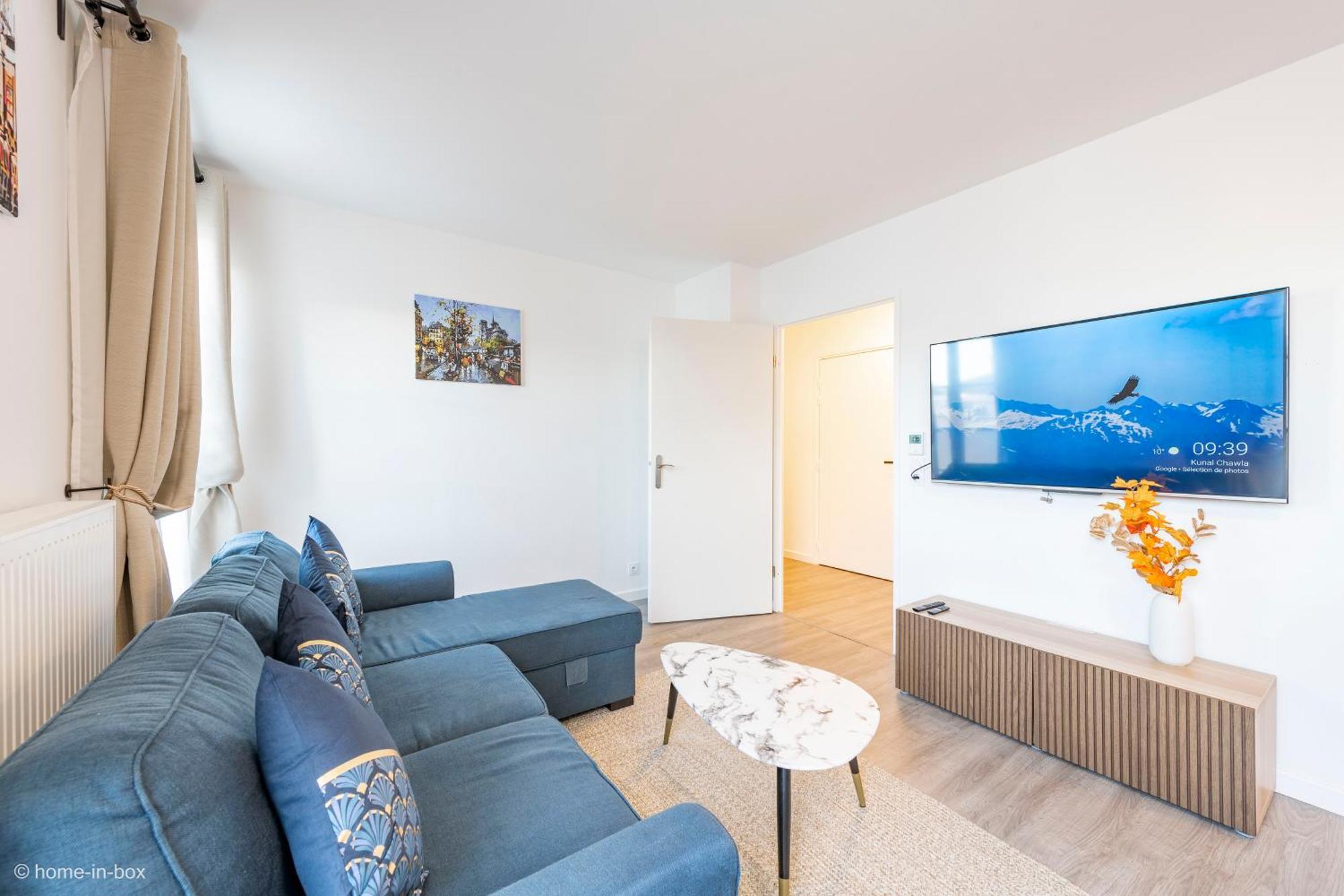 Le Cartier Appt F3, 7Mn Disneyland, Parking,Terrace Serris Ngoại thất bức ảnh